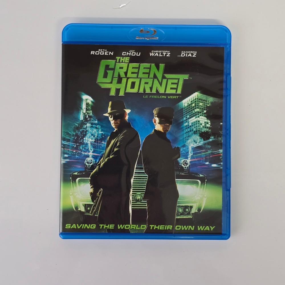 The Green Hornet Blu-ray Movie Seth Rogen‎ Action Comedy Superhero Movie
